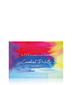 L.O.V L.O.V x LAETITIA LEMAK CREATIST PALETTE Volume II eye & face palette Make-up Palette-19 g