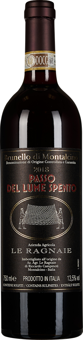 Le Ragnaie Brunello di Montalcino Passo del Lume Spento 2018