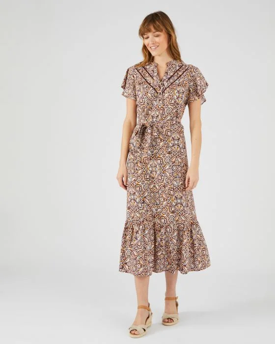 Robe à volants
