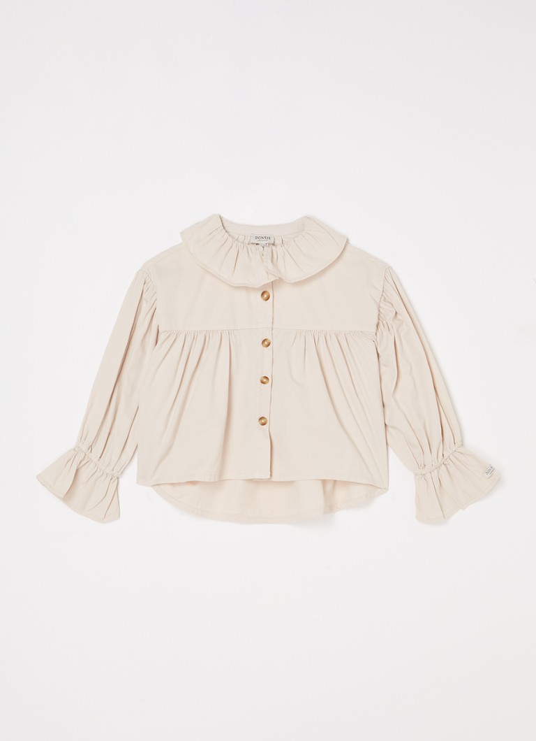 Bluza Donsje Amsterdam Rushi s volanima na ovratniku