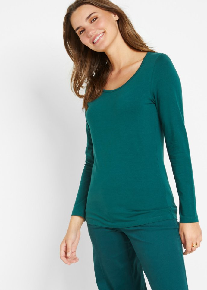Stretch-Shirt, Langarm