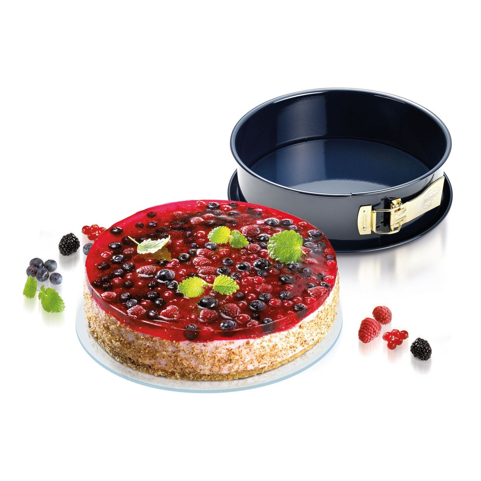 Dr. Oetker Springform Springform Back-Liebe Emaille, (1-tlg), Springform