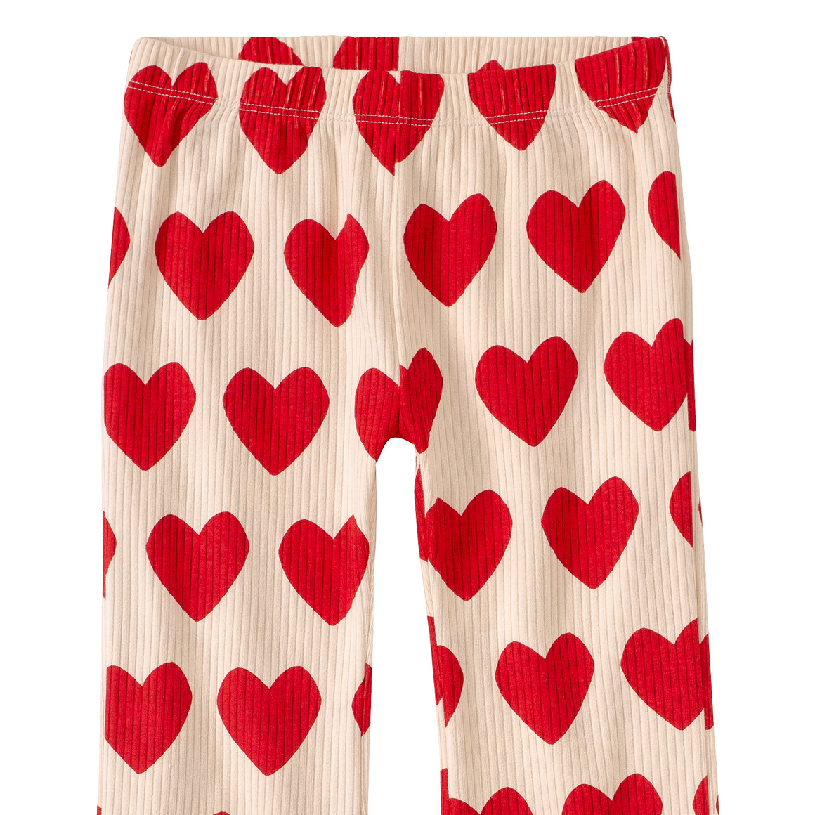 Mädchen Leggings in Ripp-Qualität