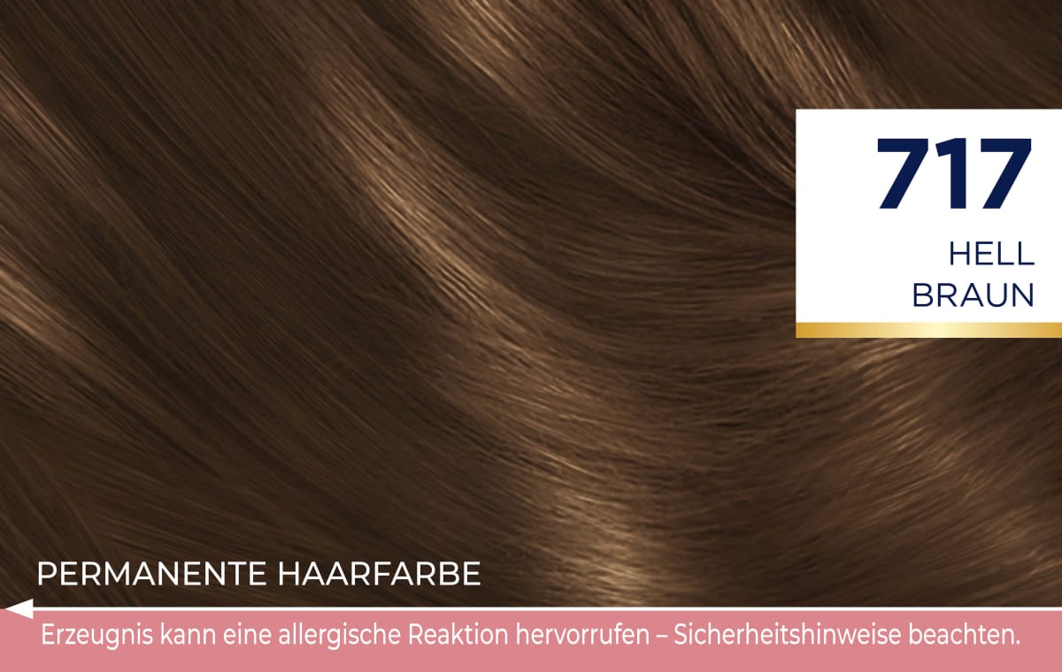 Haarfarbe 717 Hellbraun, 1 St