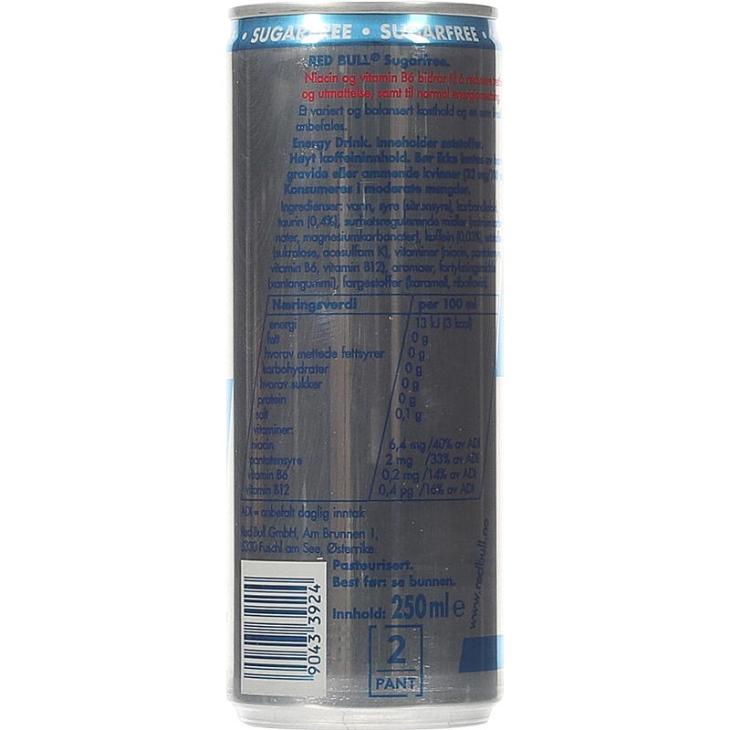 Red bull Red bull 250 ml Energi u/sukker