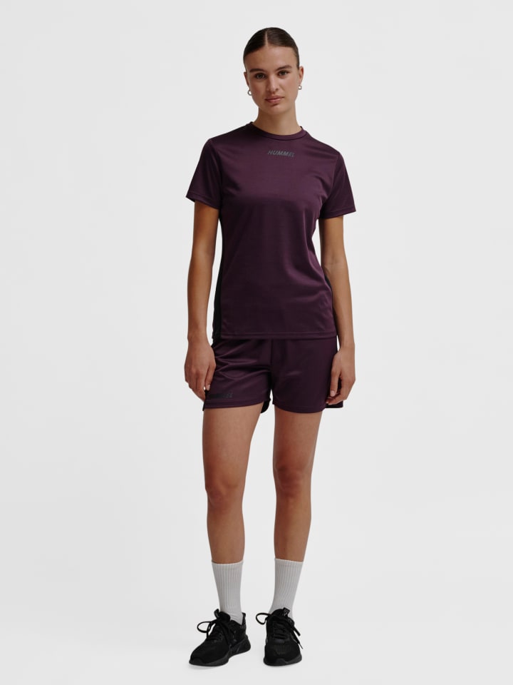 Hummel Hummel T-Shirt Hmlmulti Fußball Damen in PLUM PERFECT günstig kaufen M