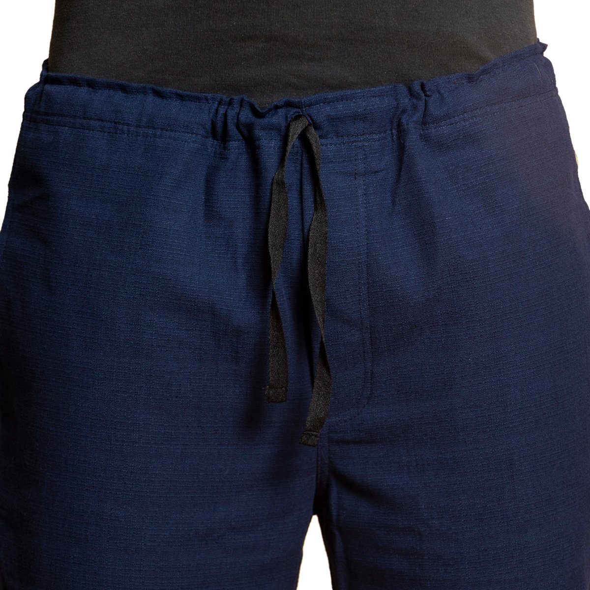 PANASIAM Wellnesshose Einfache Baumwoll-Bundhose T01 Wohlfühlhose ohne Reissverschluss Stoffhose mit Tunnelzug Unisex Sommerhose