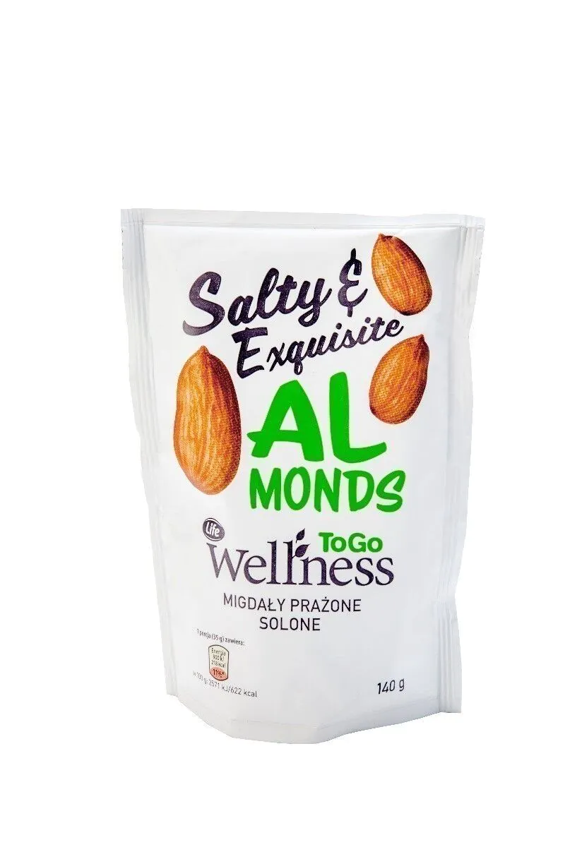 Pečeni slani bademi Life Wellness