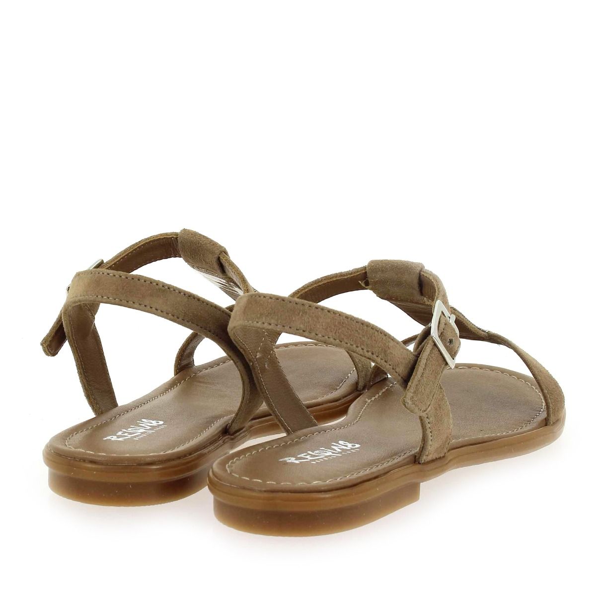 Reqins  TILSSI CUIR - Taupe