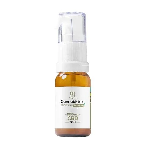 CannabiGold Terpener+ 1500 mg CBD 12 ml