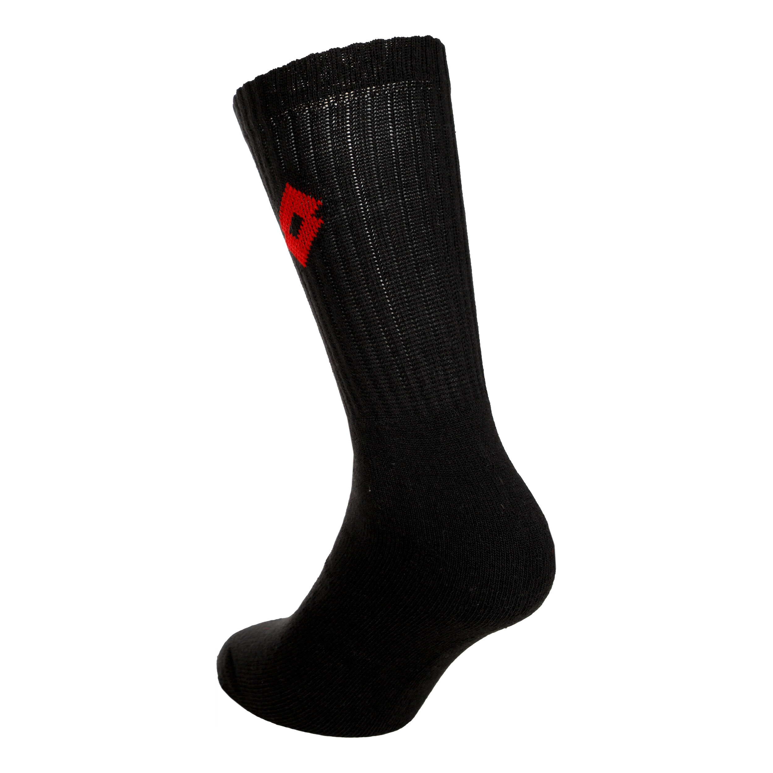Tennissocken 3er Pack - Schwarz