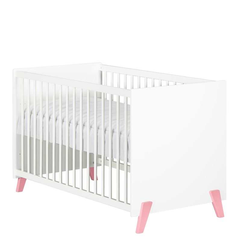 Lit bébé 120x60 Joy rose