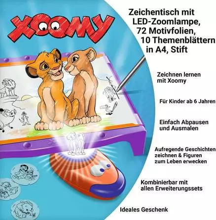 A4 Tisch Disney Classics