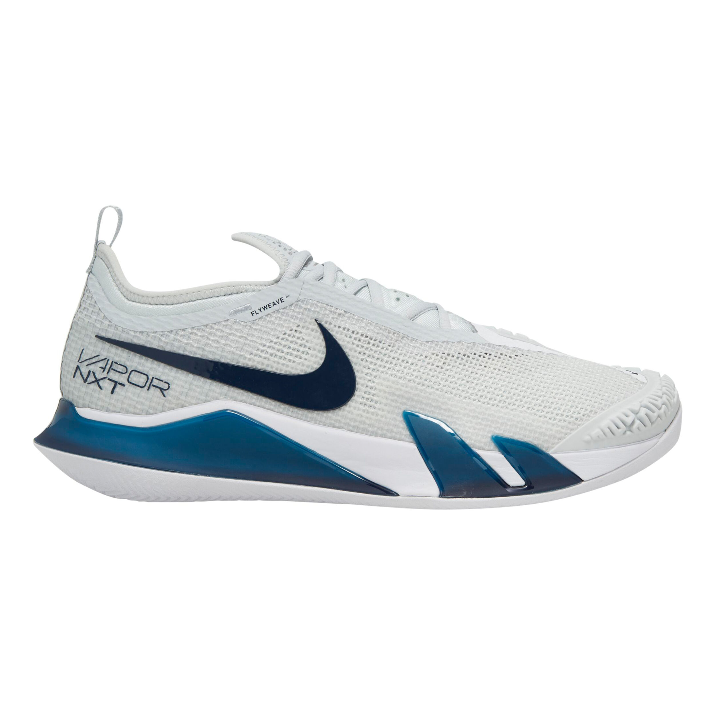 React Vapor NXT Sandplatzschuh Herren - Weiß, Blau