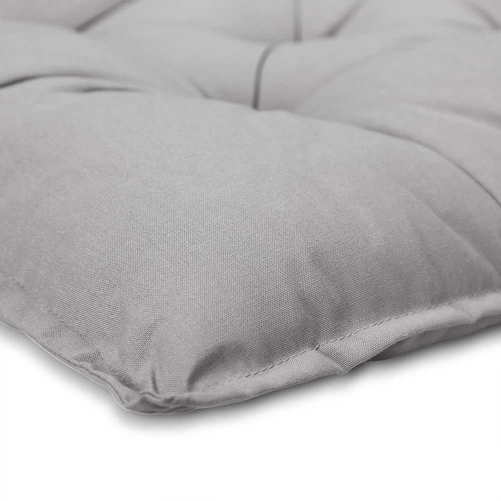 Casaria Detex® Sitzauflagen 2er-Set Grau 116x57x7cm
