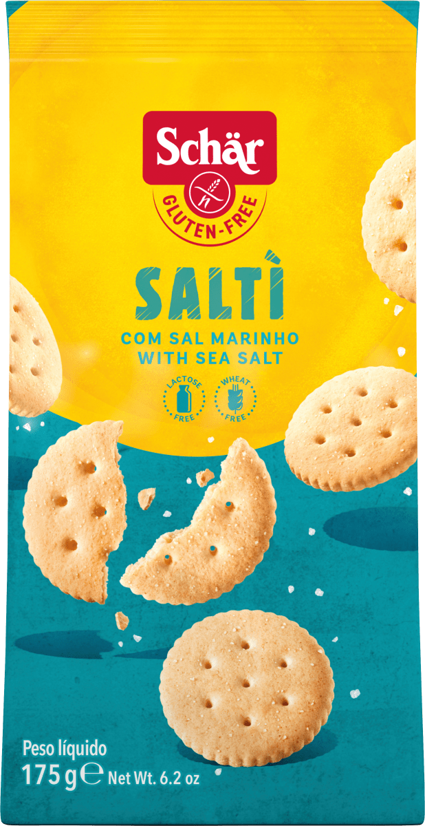 Cracker, \Salti\ mit Meersalz, 175 g