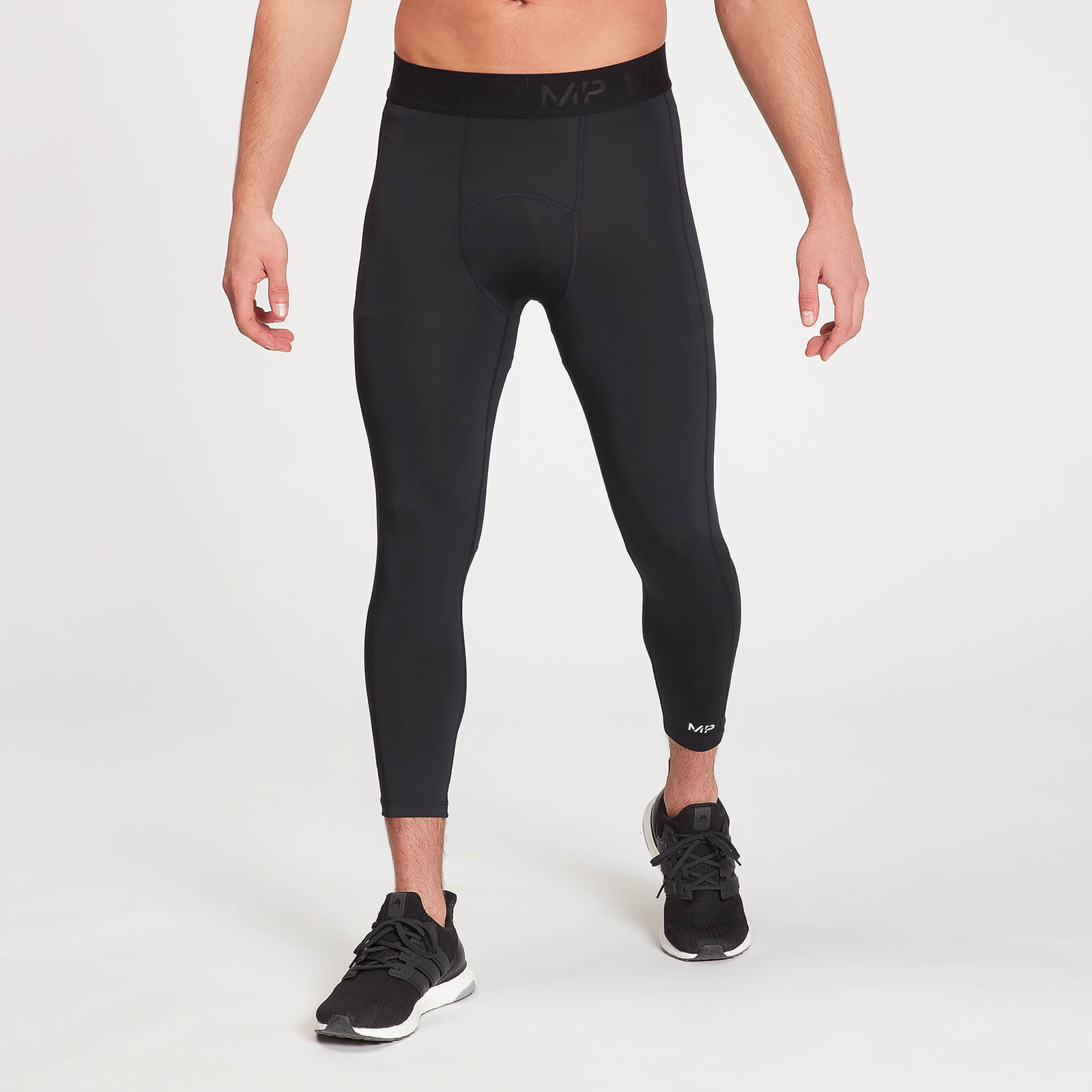 Legging 3/4 d’entraînement base MP pour hommes – Noir