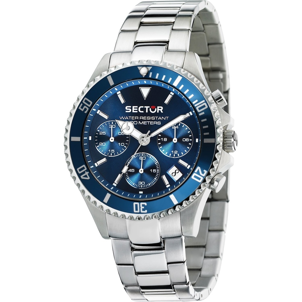 Sector Chronographe Acier inoxydable, Aluminium Montre