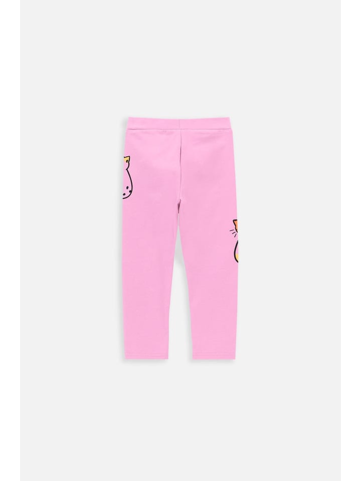 Coccodrillo Leggings mit langem Hosenbein  in rosa günstig kaufen