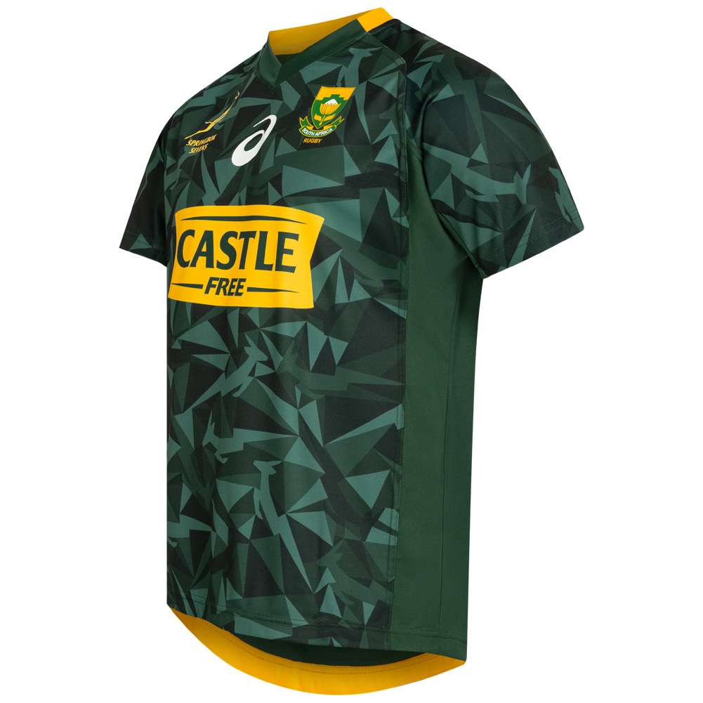 Südafrika Springboks ASICS Rugby SEVENS 7S Herren Heim Trikot 2111A259-300