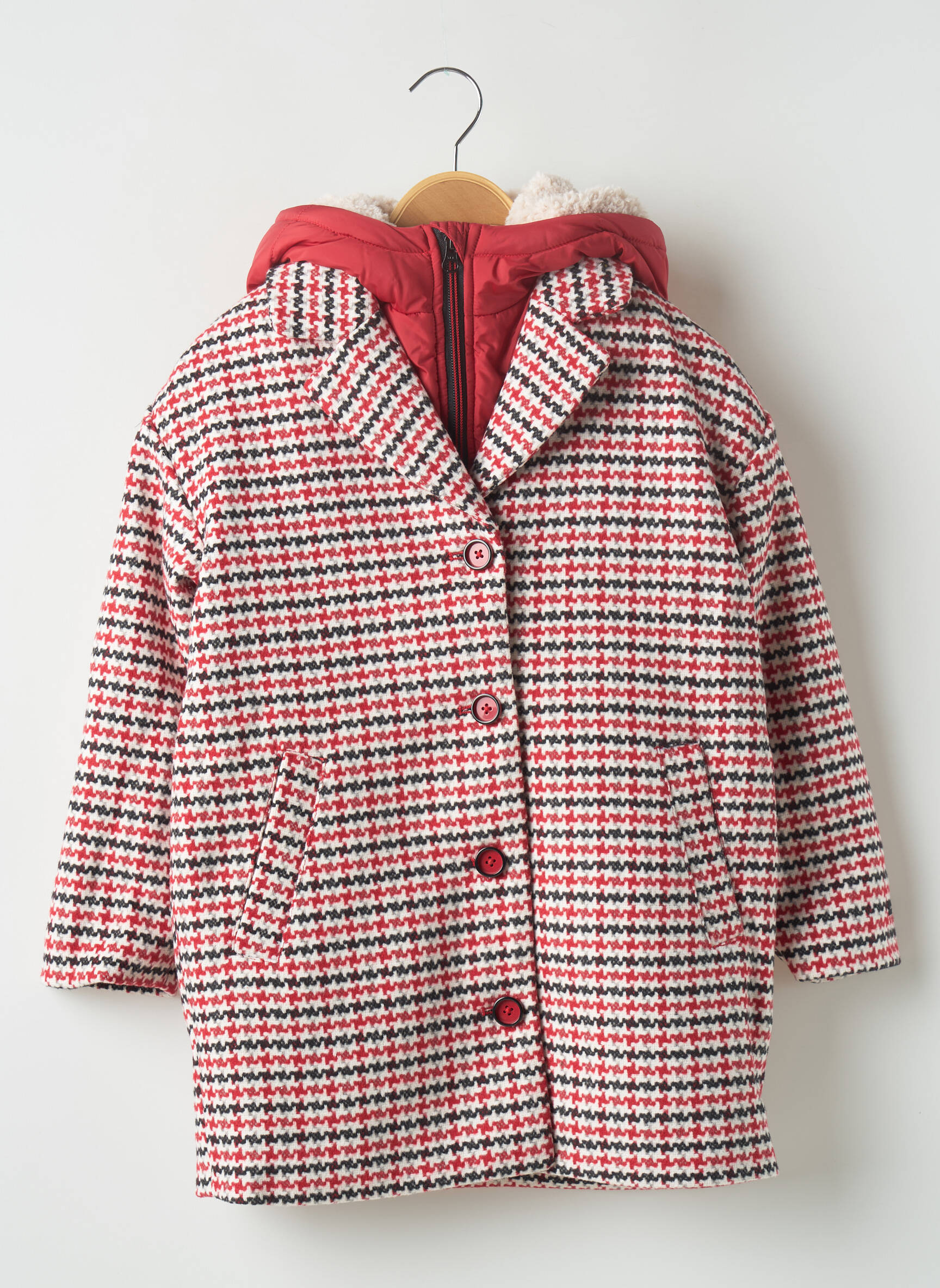 Catimini Manteaux Longs Fille couleur rouge