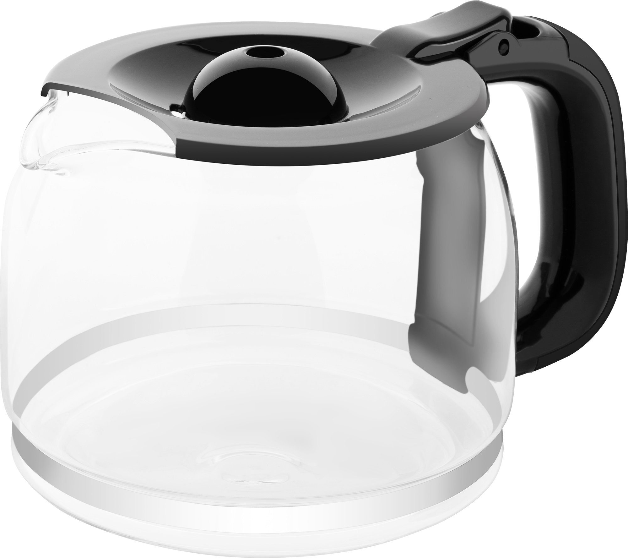 ECG Filterkaffeemaschine KP 2115, 1,5l Kaffeekanne, Permanentfilter, bis zu 12 Tassen Kaffee, Herausnehmbarer, waschbarer Nylonfilter
