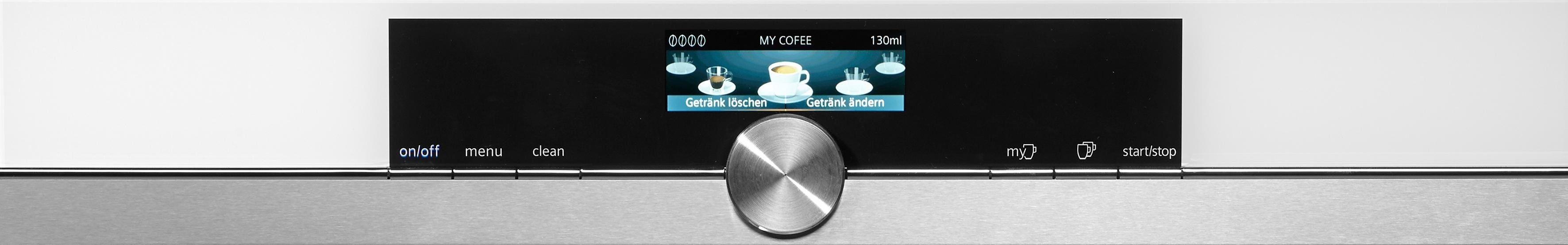 SIEMENS Einbau-Kaffeevollautomat iQ700 CT636LEW1