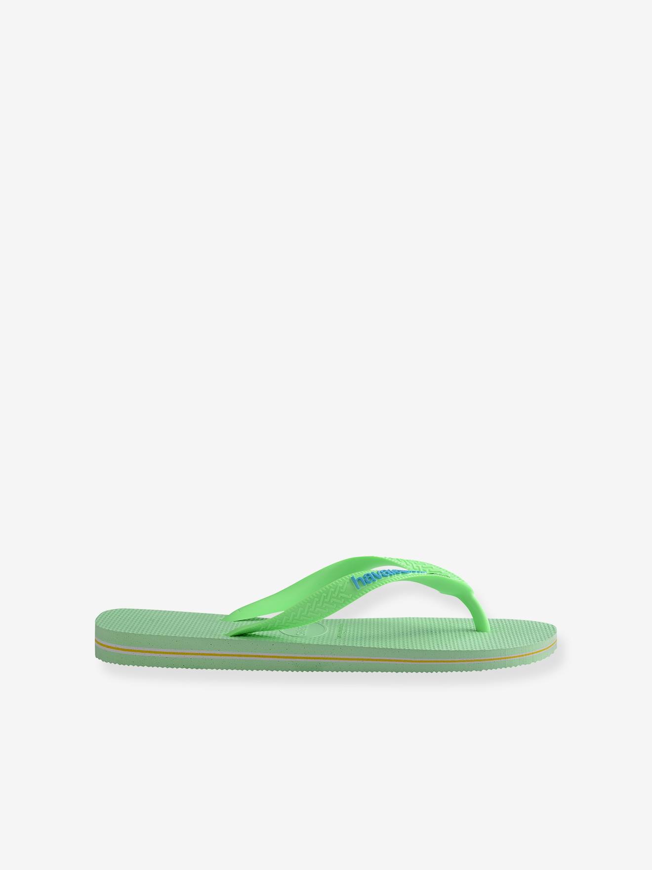 Havaianas Kinder Zehentrenner Brasil Logo HAVAIANAS - marine/weiß