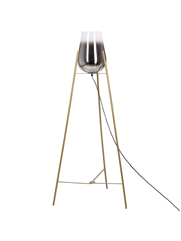 Beliani Stehleuchten MENA in Gold - (W) 55 x (H) 133 x (L) 55 cm günstig kaufen onesize