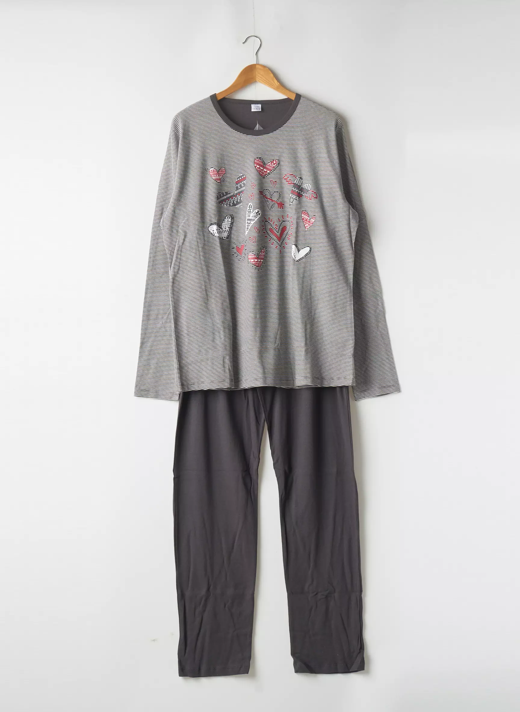 Vania Pyjamas 1 Femme couleur gris