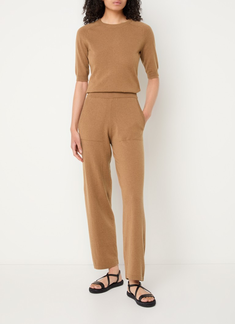Μπλουζάκι με λεπτή πλεκτή κασμίρ MaxMara Cima