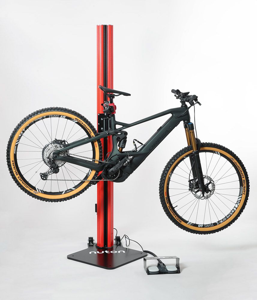 Nuton-Bike Elektrischer Montageständer FS inkl. Fußschalter