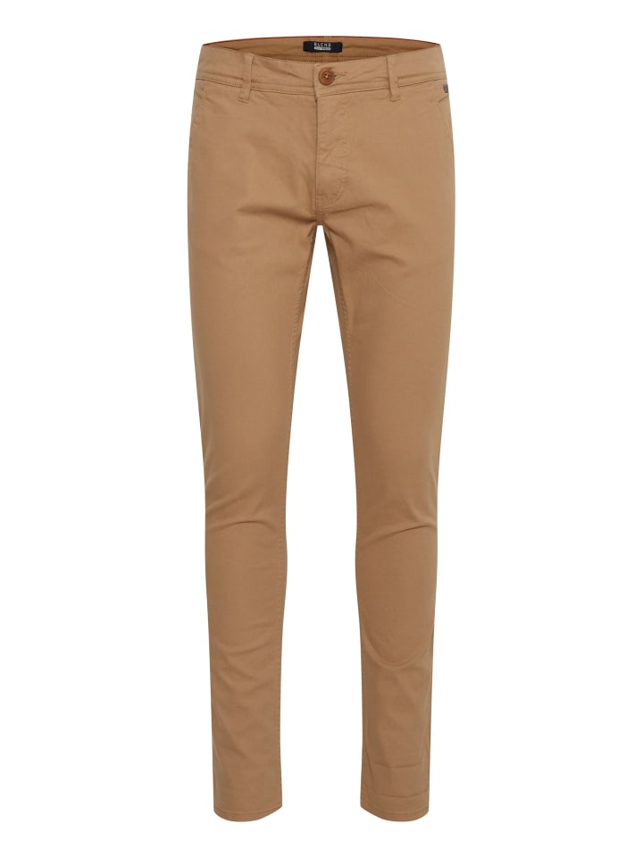 BLEND Chinohose BHNATAN pants - 20703472  Chinohose Slim Fit mit Gürtelschlaufen in rotbraun günstig kaufen