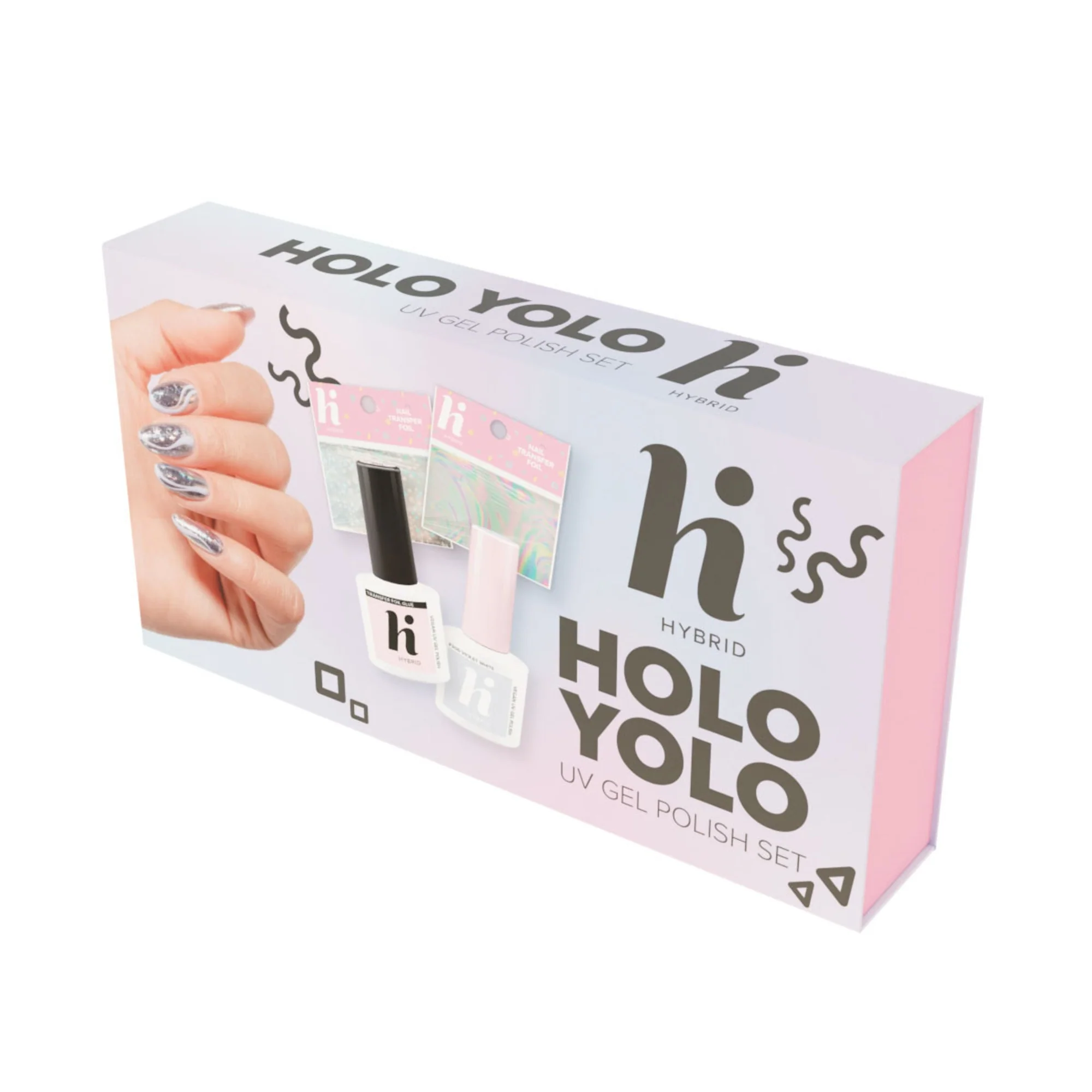 UV-geelilakka HOLO YOLO -setti - Meikkisetti