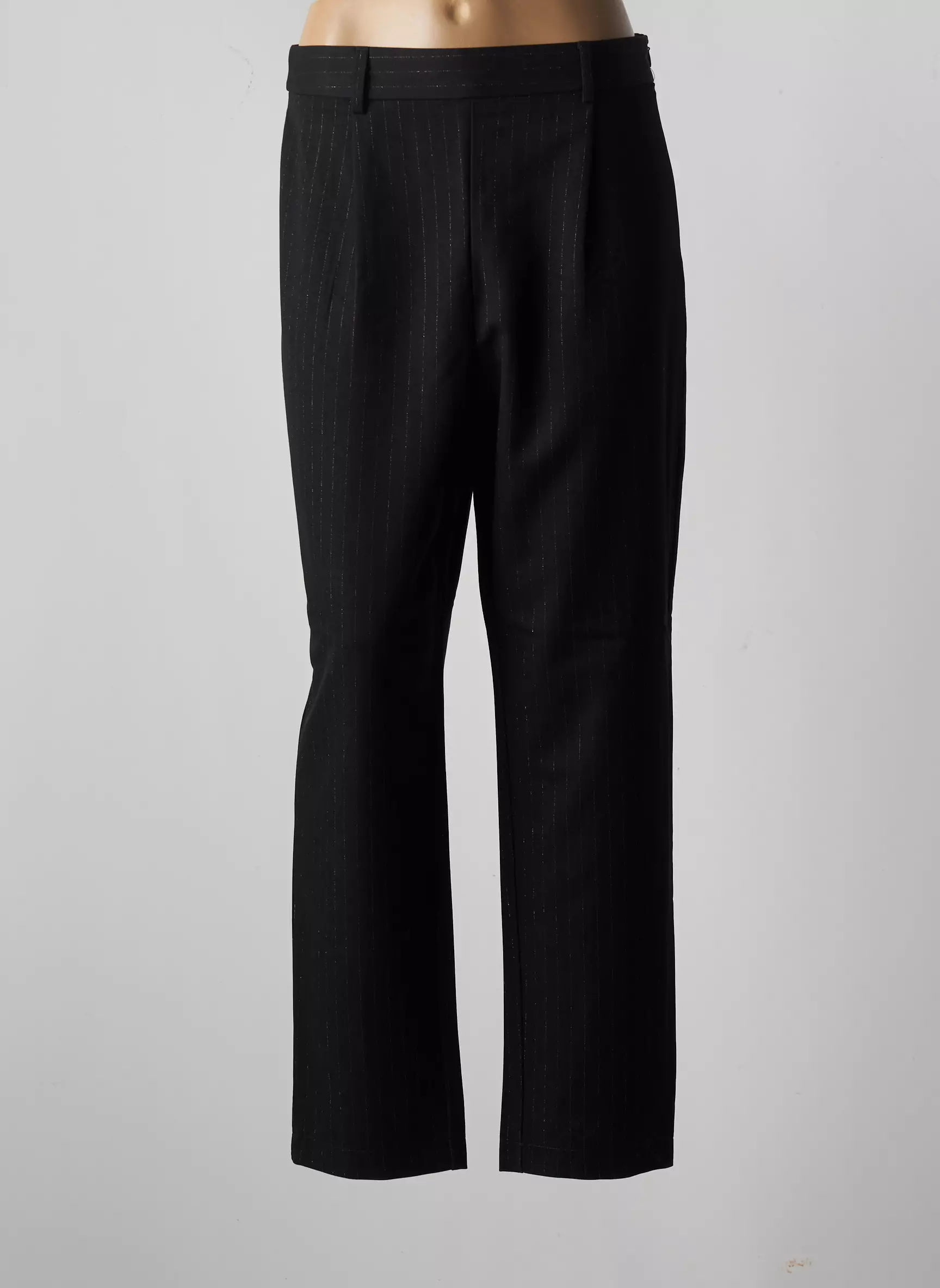 Only Pantalons Slim Femme couleur noir