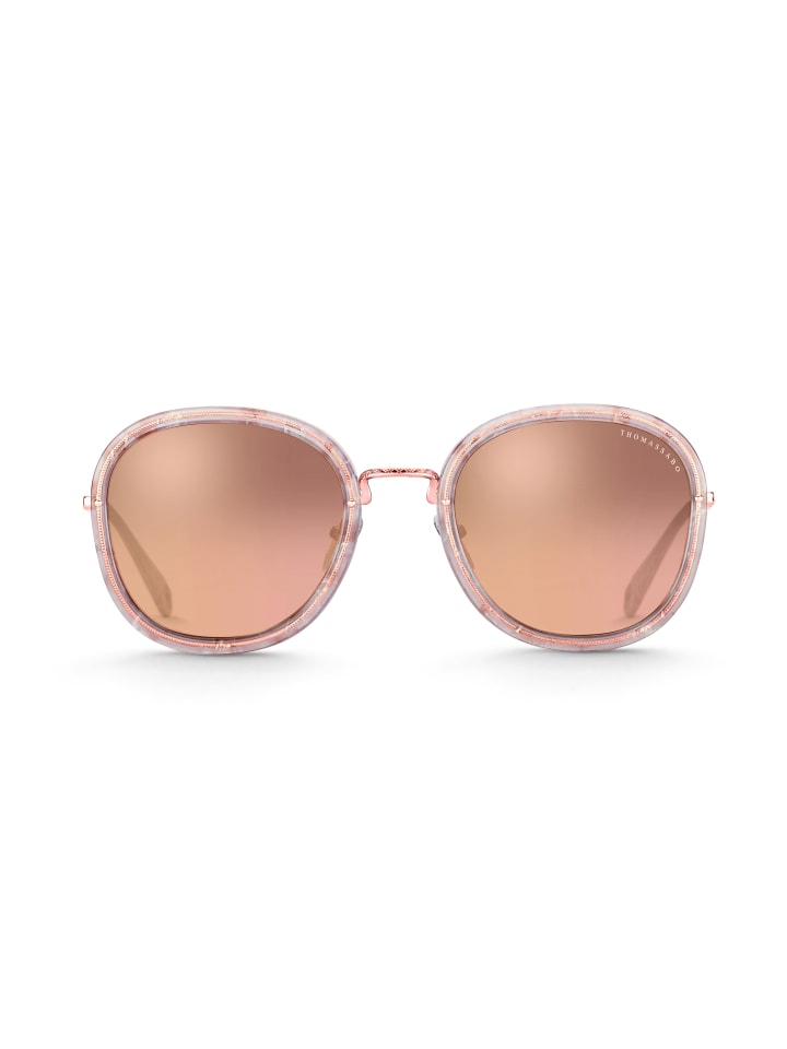 Thomas Sabo Sonnenbrille in rosegold, rosa günstig kaufen onesize