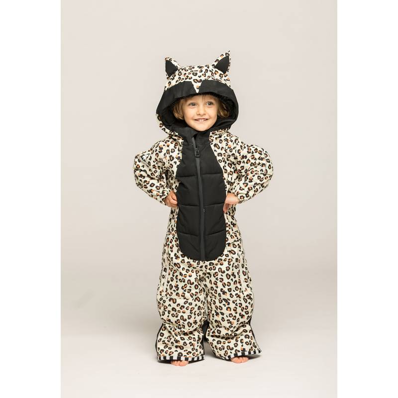 WeeDo CHEETADO Leopard Black Schneeanzug Kinder