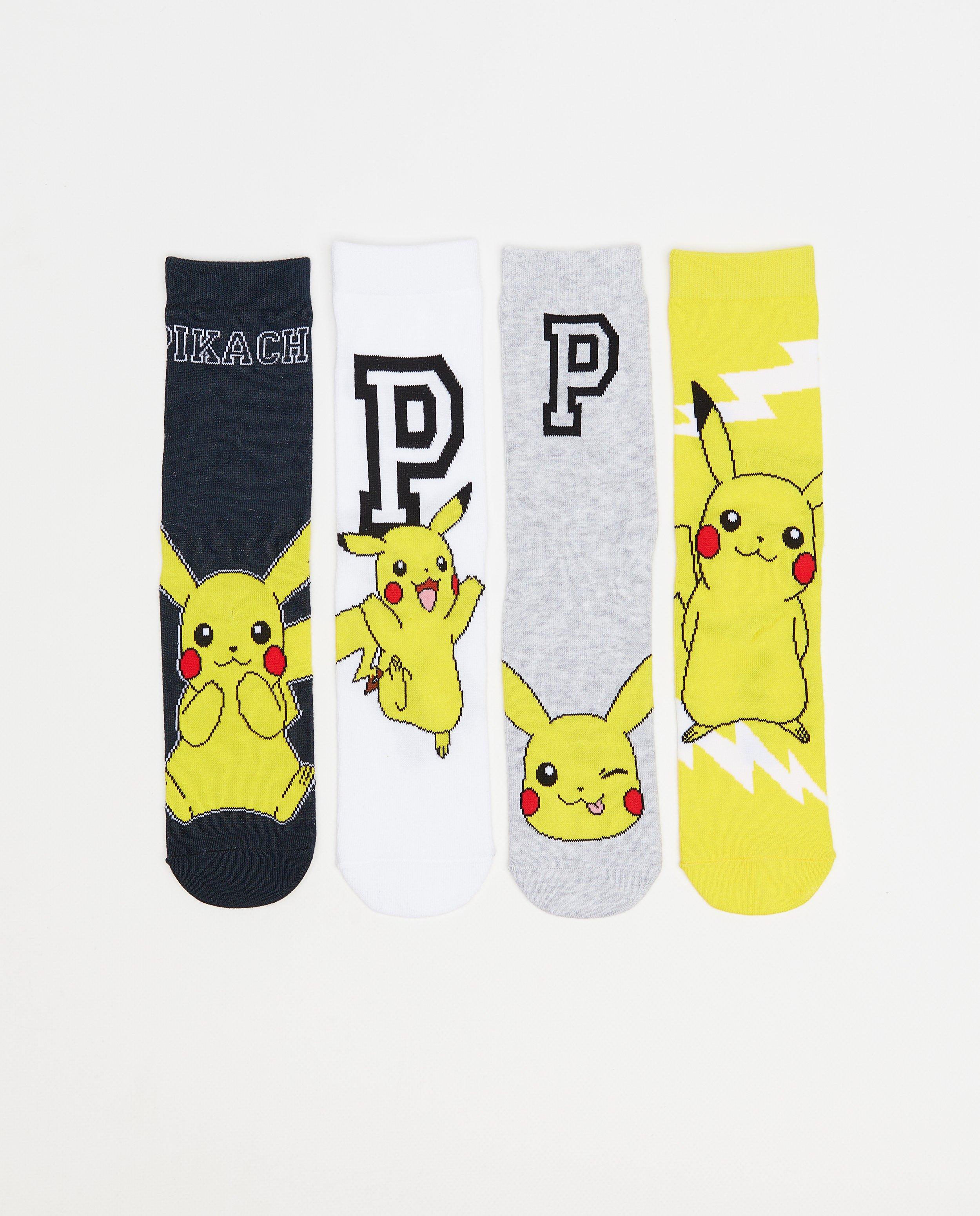 Pokemon 4 pár sötétkék zokni szett