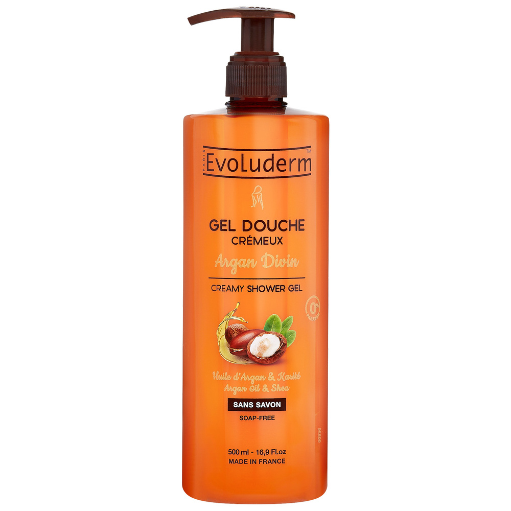 evoluderm Argan Divin Gel douche Crémeux - 500 ml