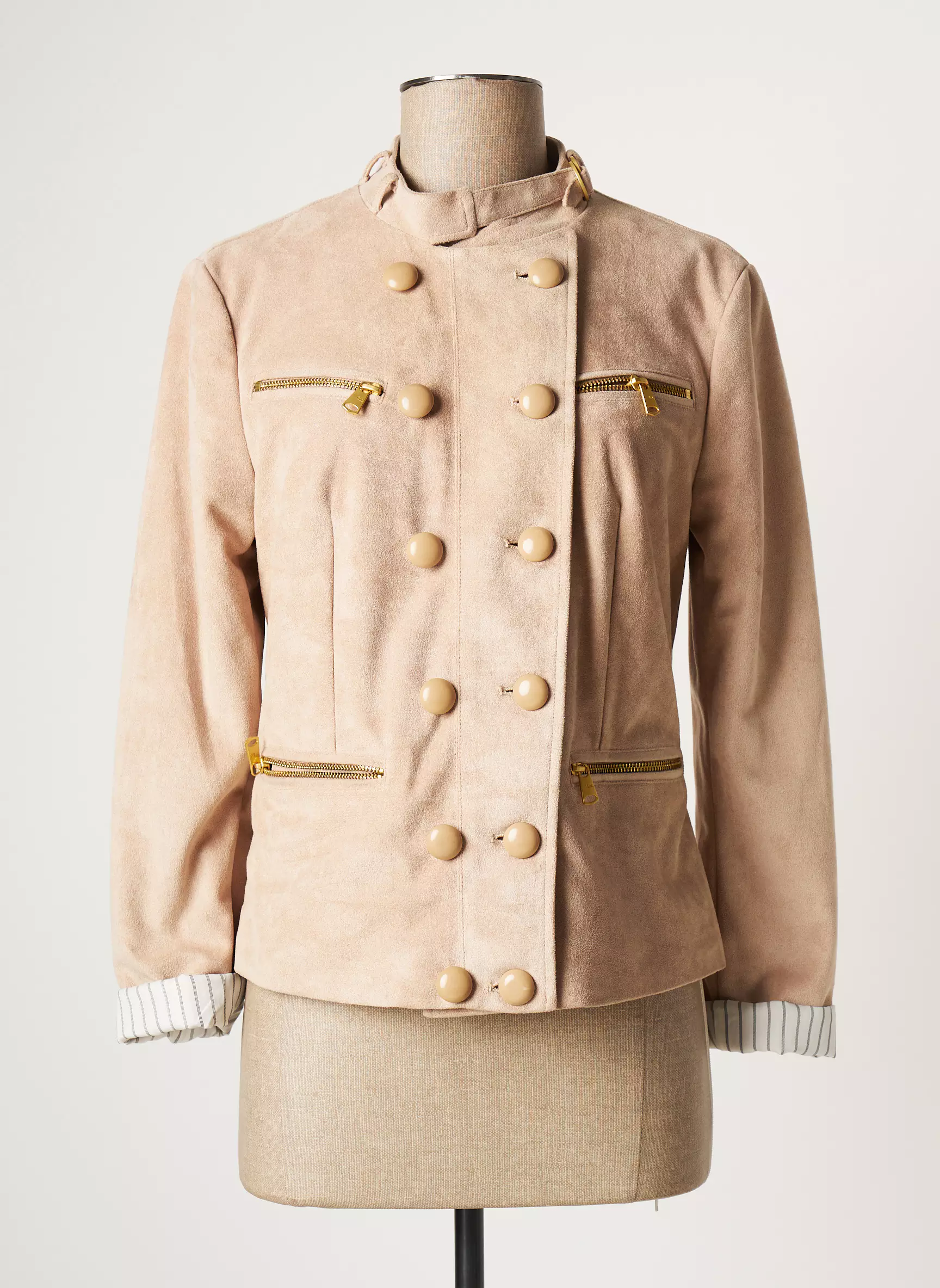 Beaumont Vestecasual Femme couleur beige