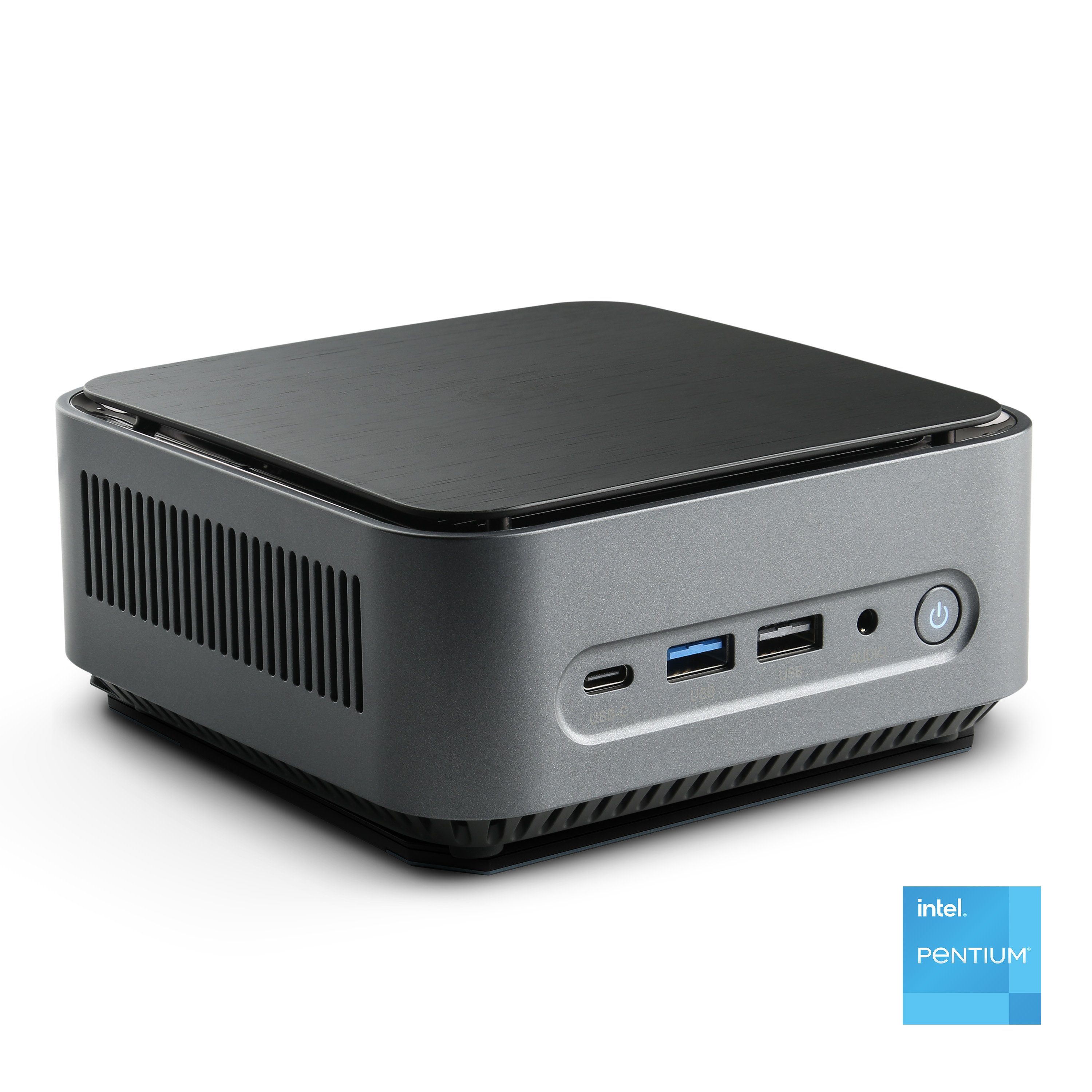 CSL Narrow Box Premium / 32GB / 500 GB M.2 SSD / Win 11 Pro PC (Intel® N6000, Intel® UHD Graphics, 8 GB RAM, 500 GB SSD, passiver CPU-Kühler)