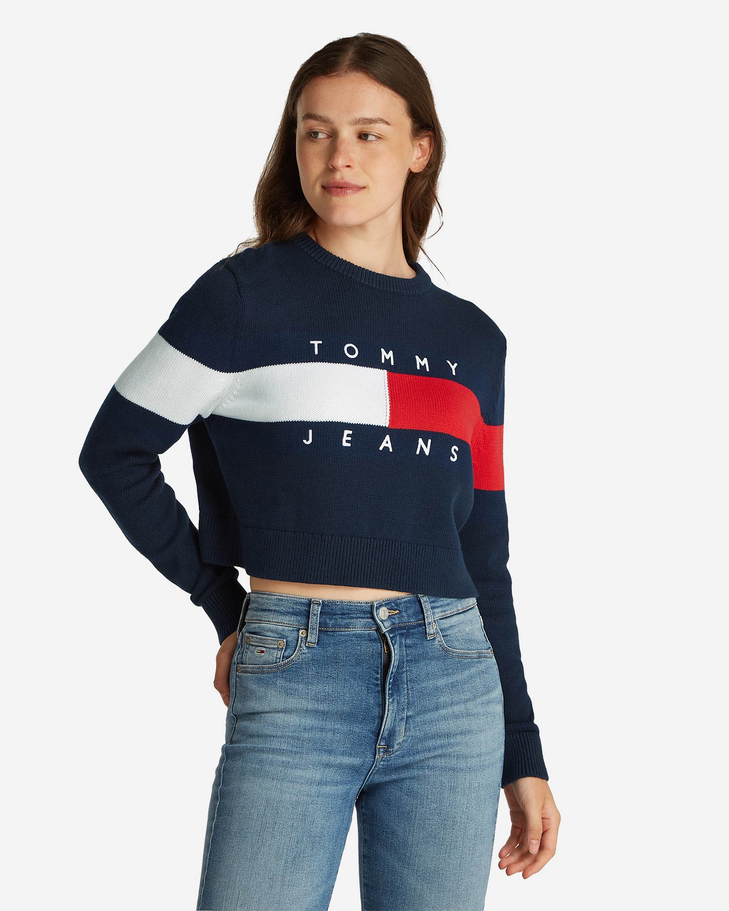 Pánska mikina Tommy Hilfiger Center Flag W DW0DW19335-C1G