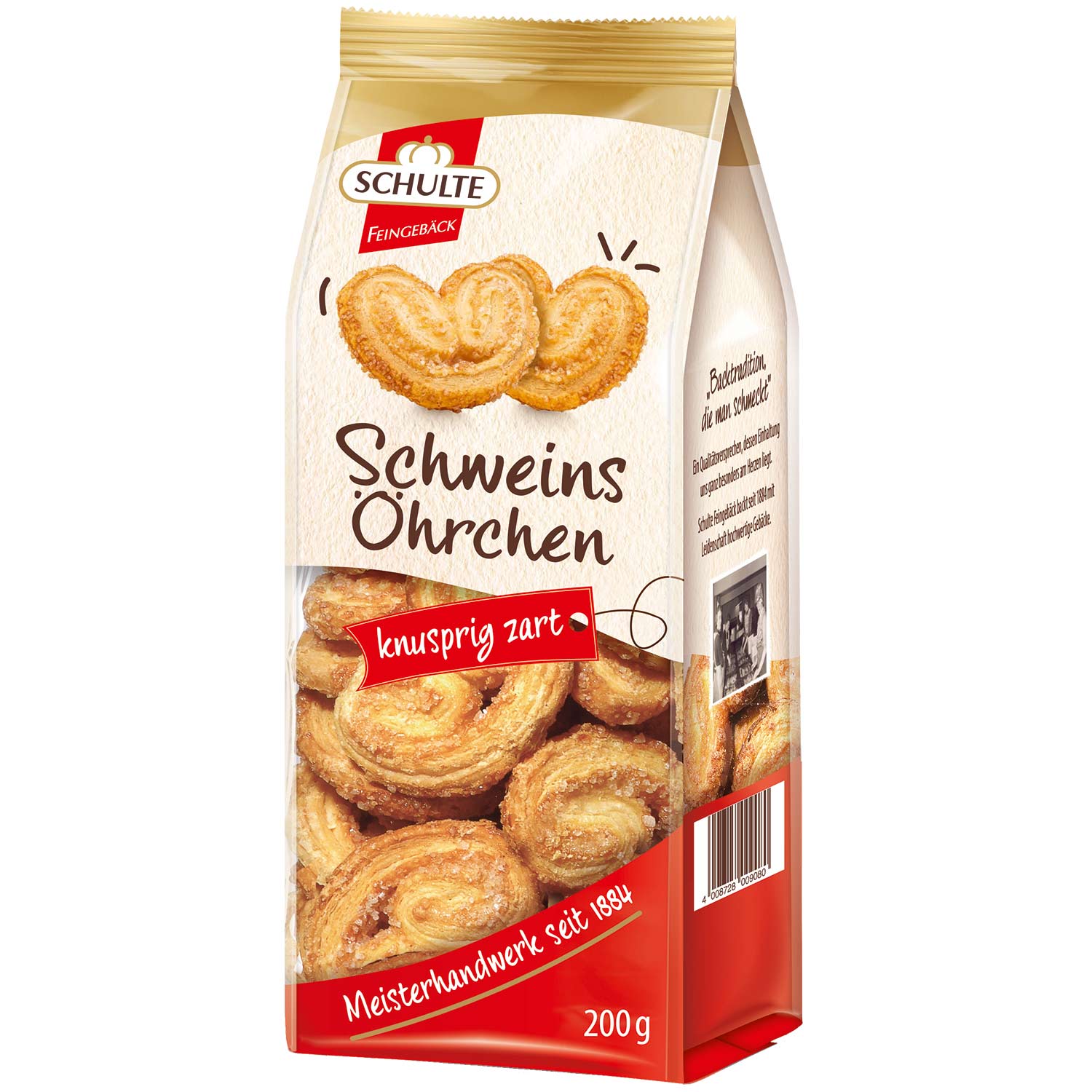 Schulte Schweinsöhrchen 200g