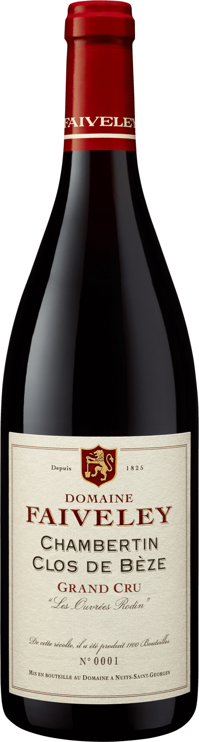 Domaine Faiveley: Chambertin Clos de Beze Grand Cru Les Ouvrees Rodin 2019