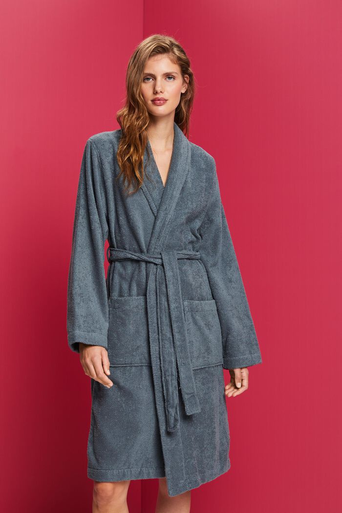 Unisex-Bademantel, 100% Baumwolle