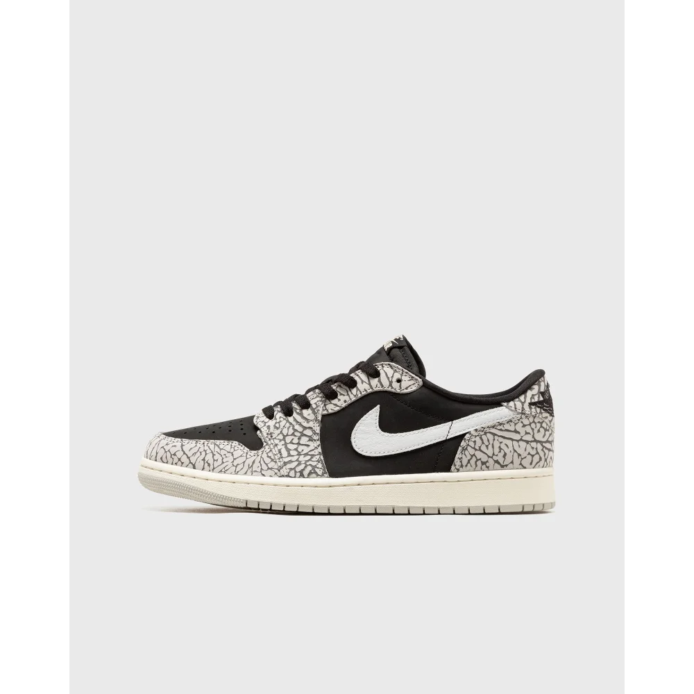 NIKE JORDAN WMNS Air Low OG Jordan 1 Retro Cement CZ0775-001 / schwarz