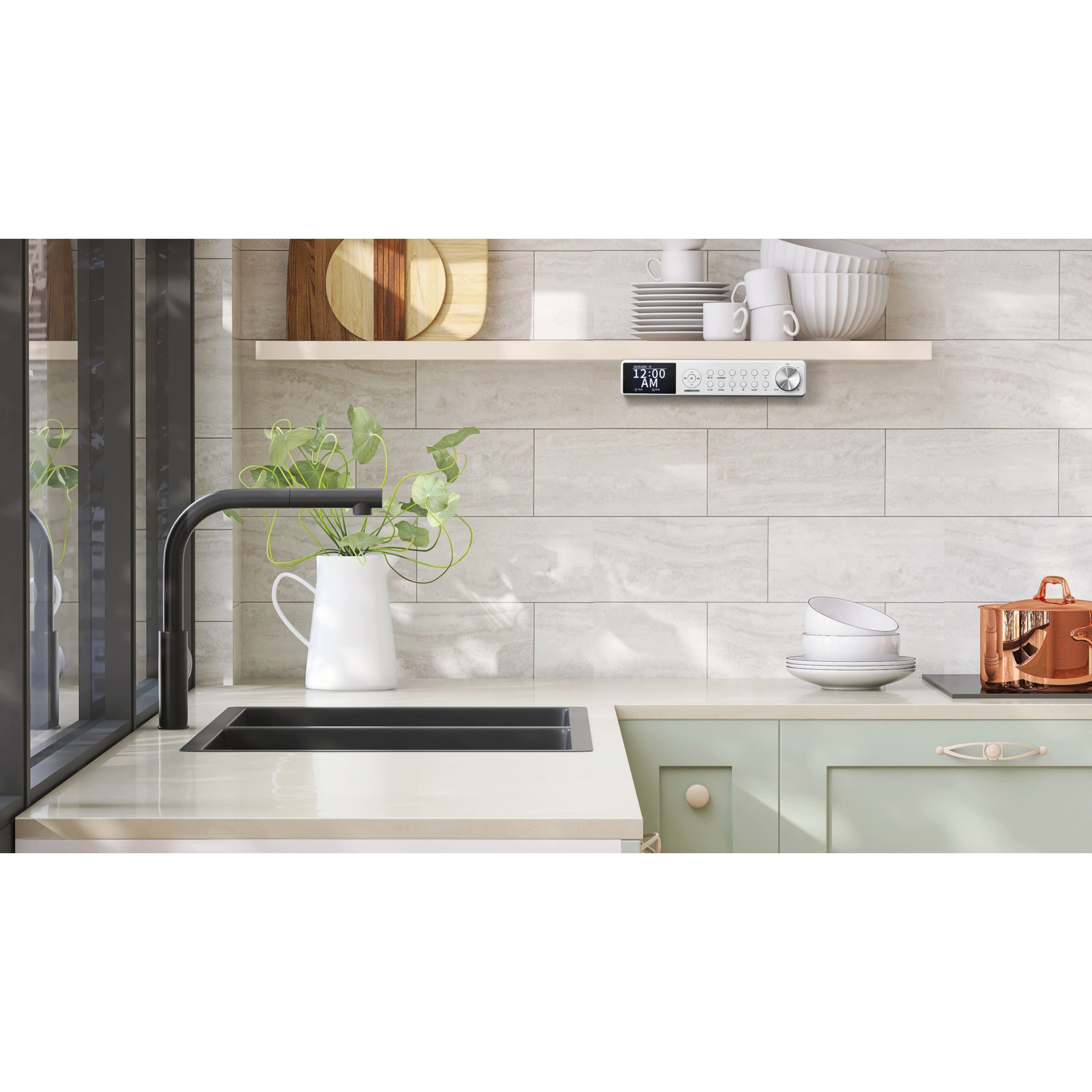 Medion® P66750 Radio (AM/FM, MW/UKW, DAB+, 3 W, MD43750)