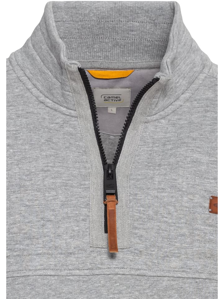 Camel Active Sweatshirt in Grau günstig kaufen