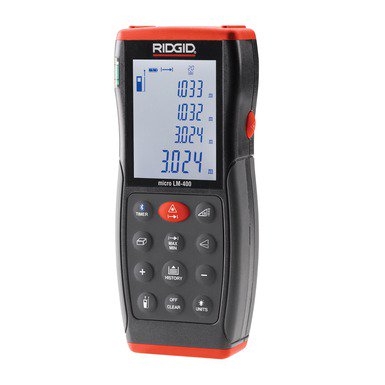 Telemetru laser avansat Ridgid 36813 Model LM-400 micro