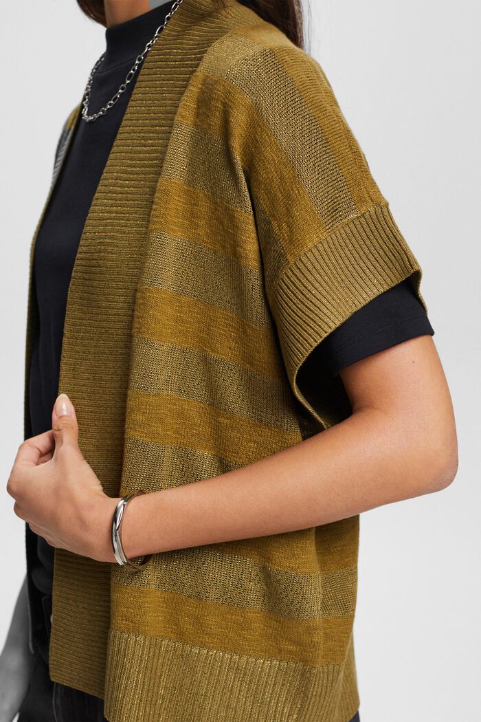 Gestreifter Cardigan